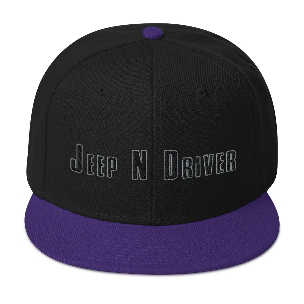 Snapback Hat - CrossTown Dark