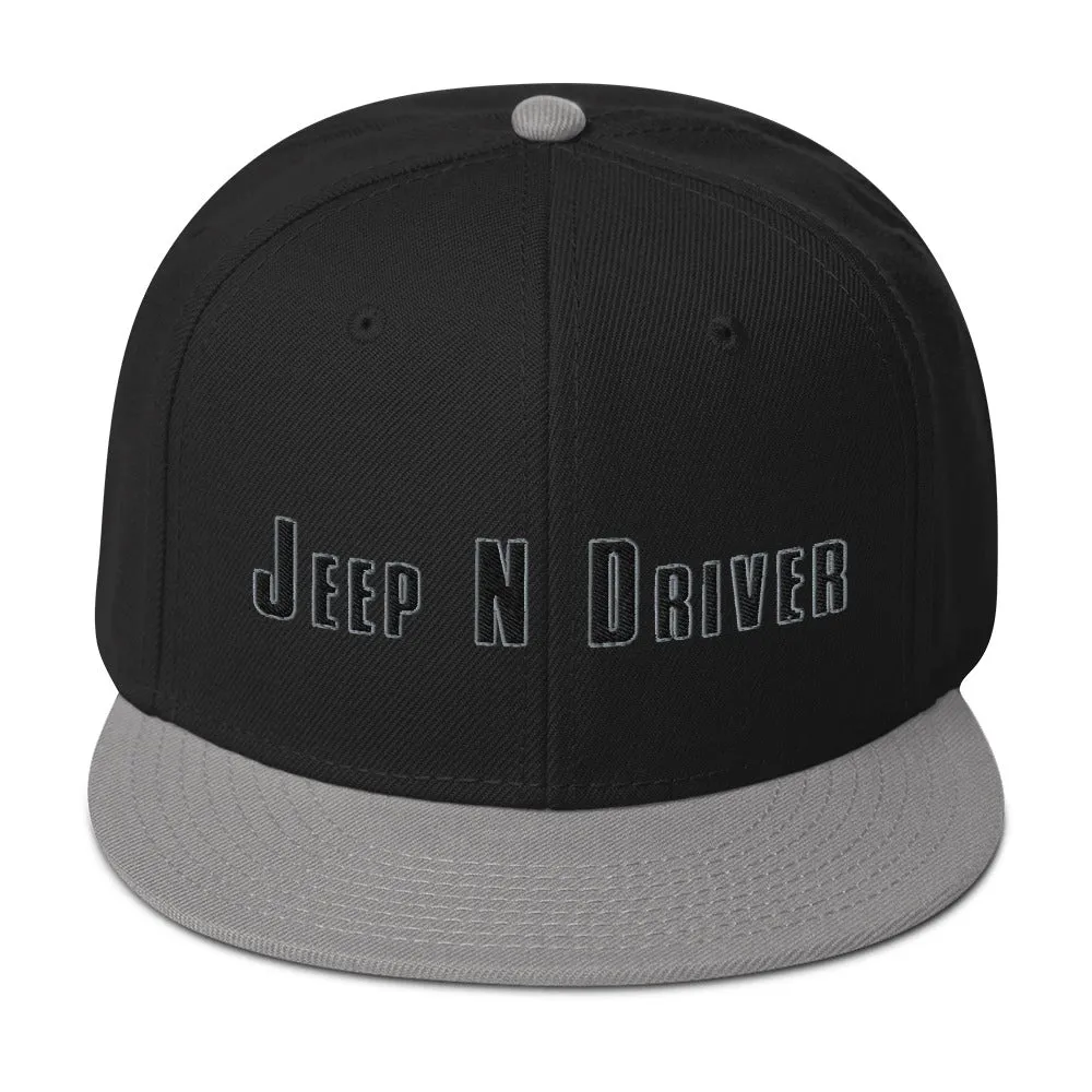 Snapback Hat - CrossTown Dark