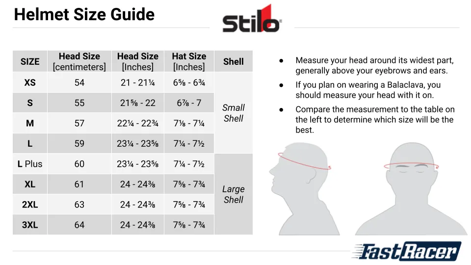 Stilo ST5 GT Composite Snell SA2020 Helmet