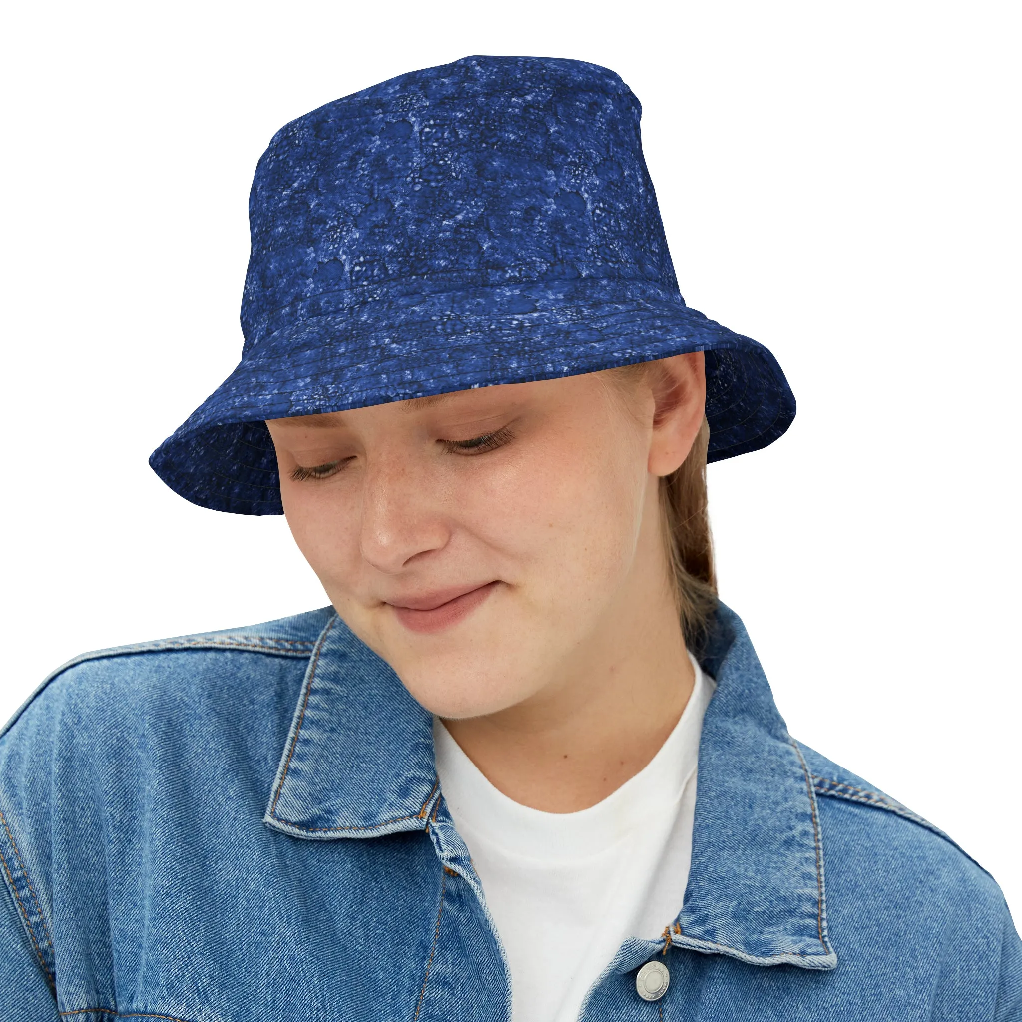 Sun Hat - Sapphire Pattern