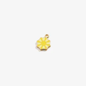 Sun Hoop Earring Charm