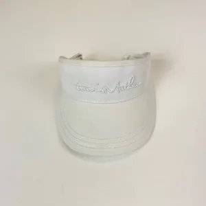 Travis Mathew Womens Signature Visor - WHITE