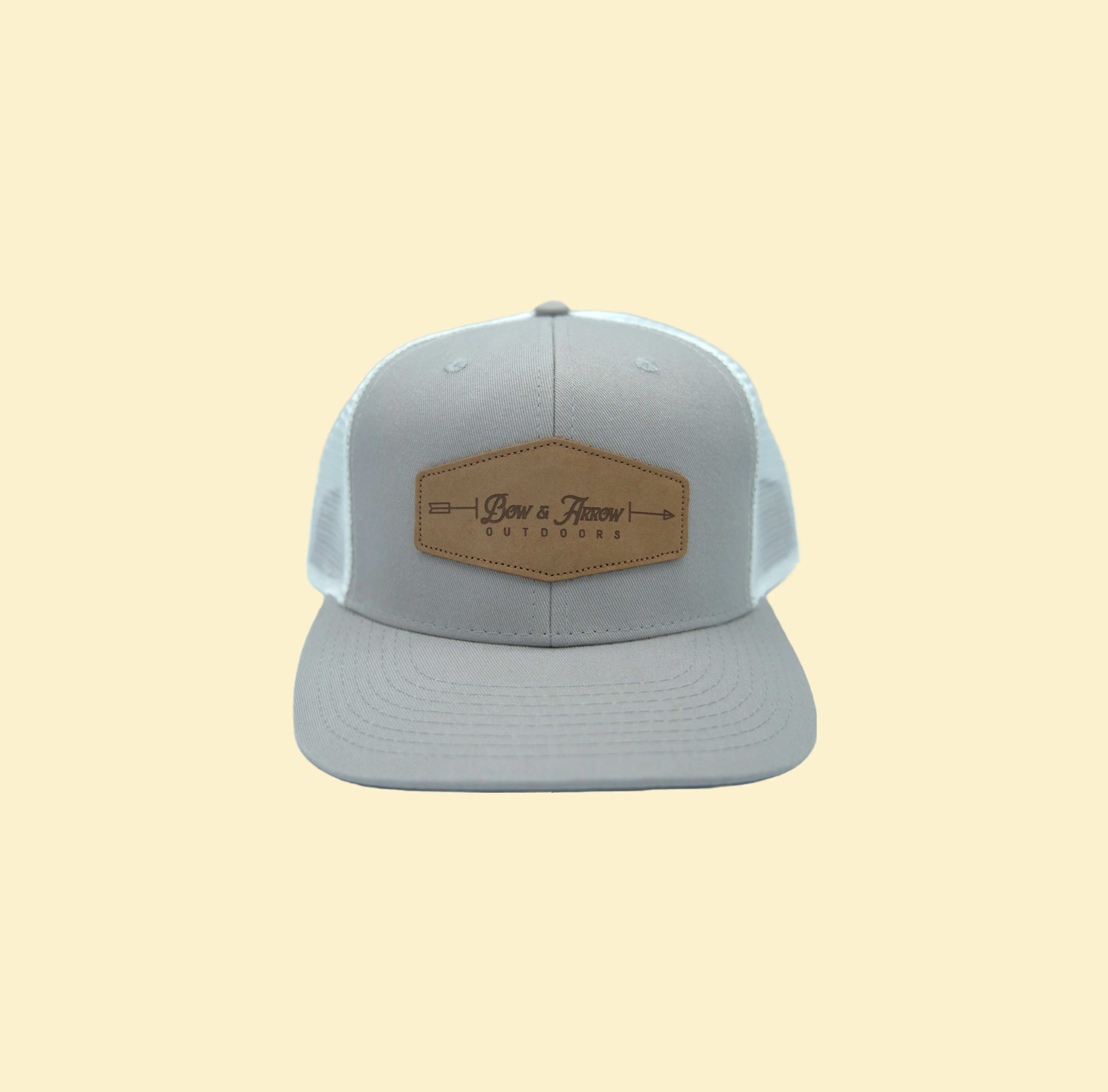 Stylish Trucker Logo Snapback Hat by Bow and Arrow Outdoors