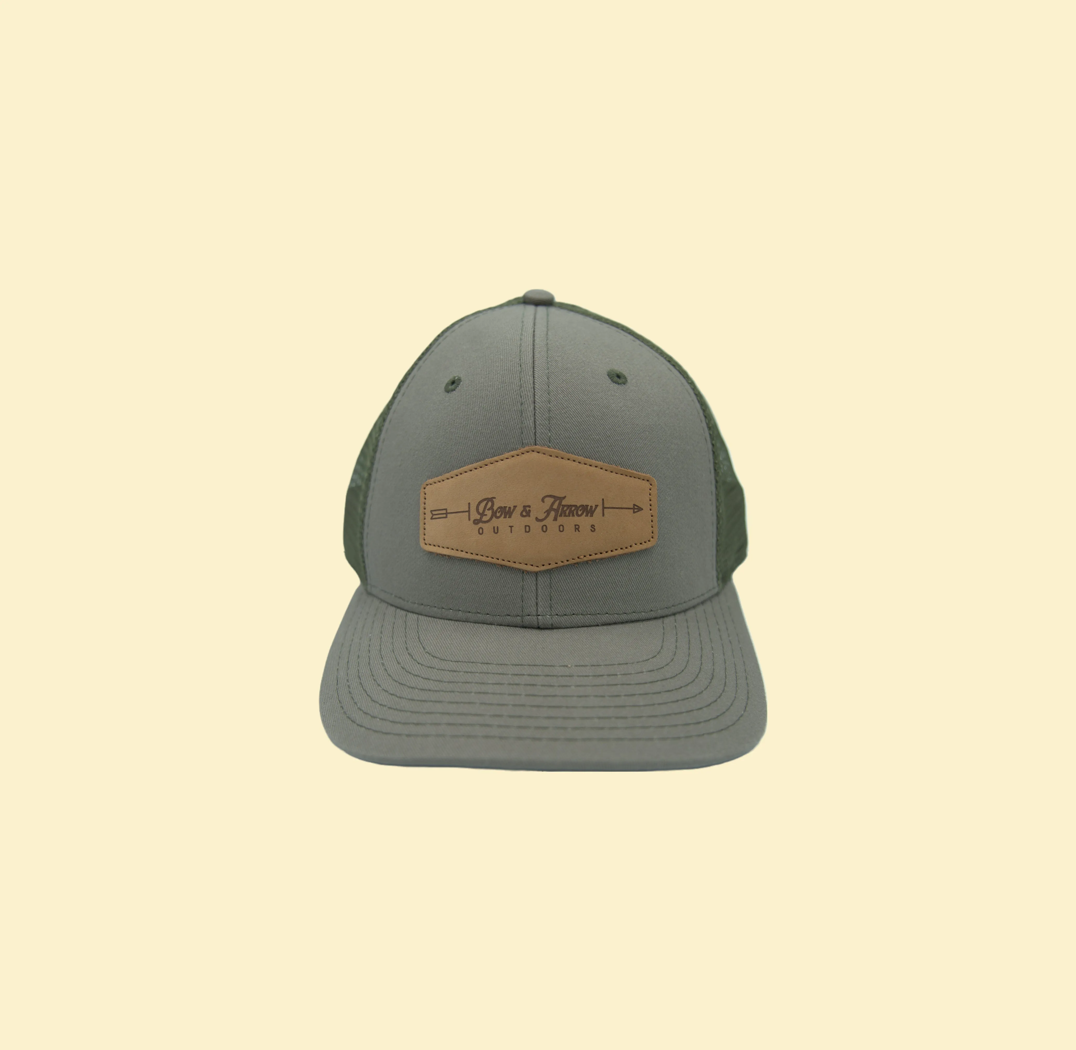 Stylish Trucker Logo Snapback Hat by Bow and Arrow Outdoors