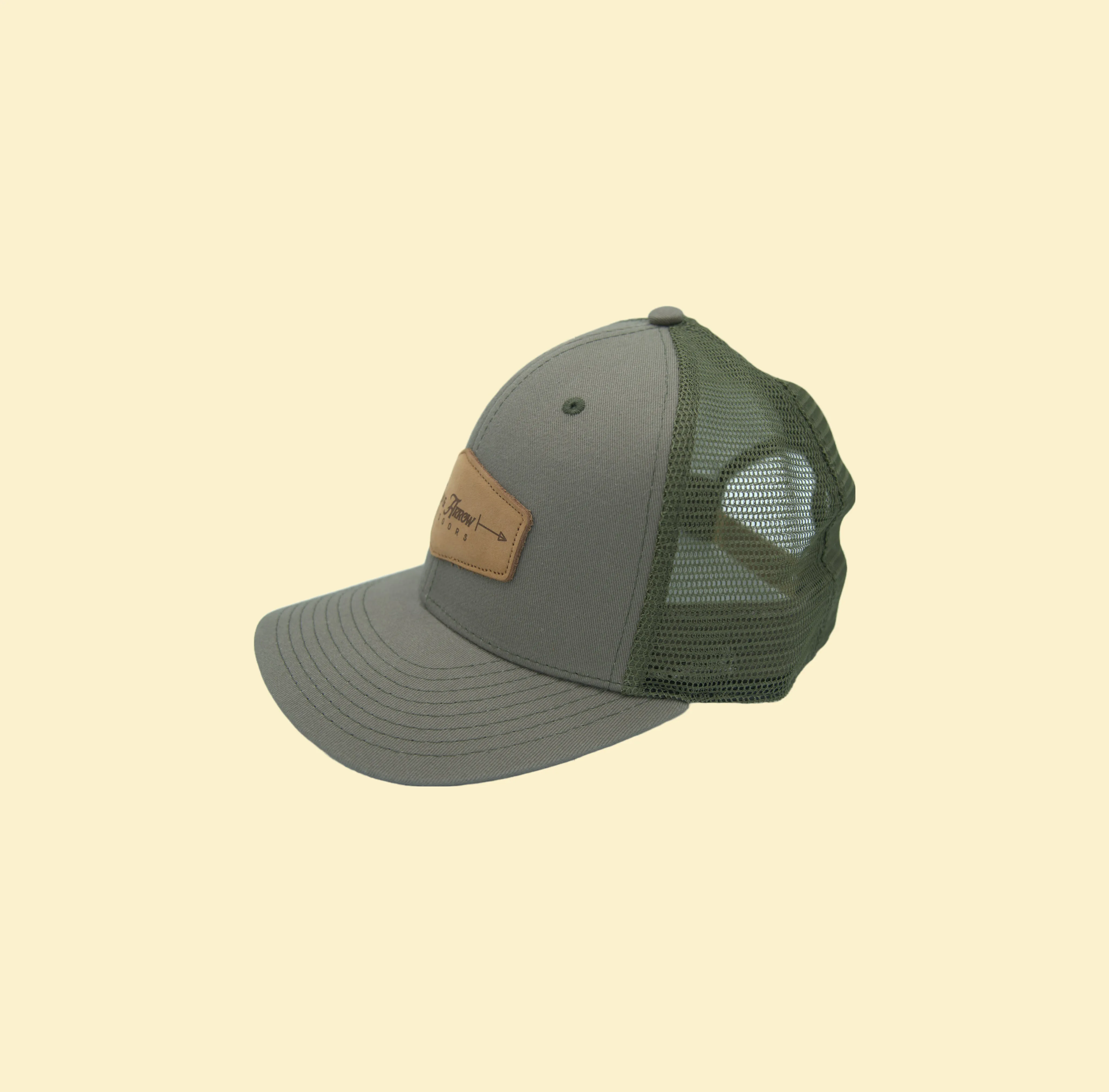 Stylish Trucker Logo Snapback Hat by Bow and Arrow Outdoors