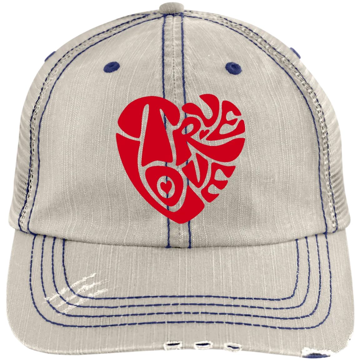 TRUE LOVE by Wisam embroidered Trucker Cap