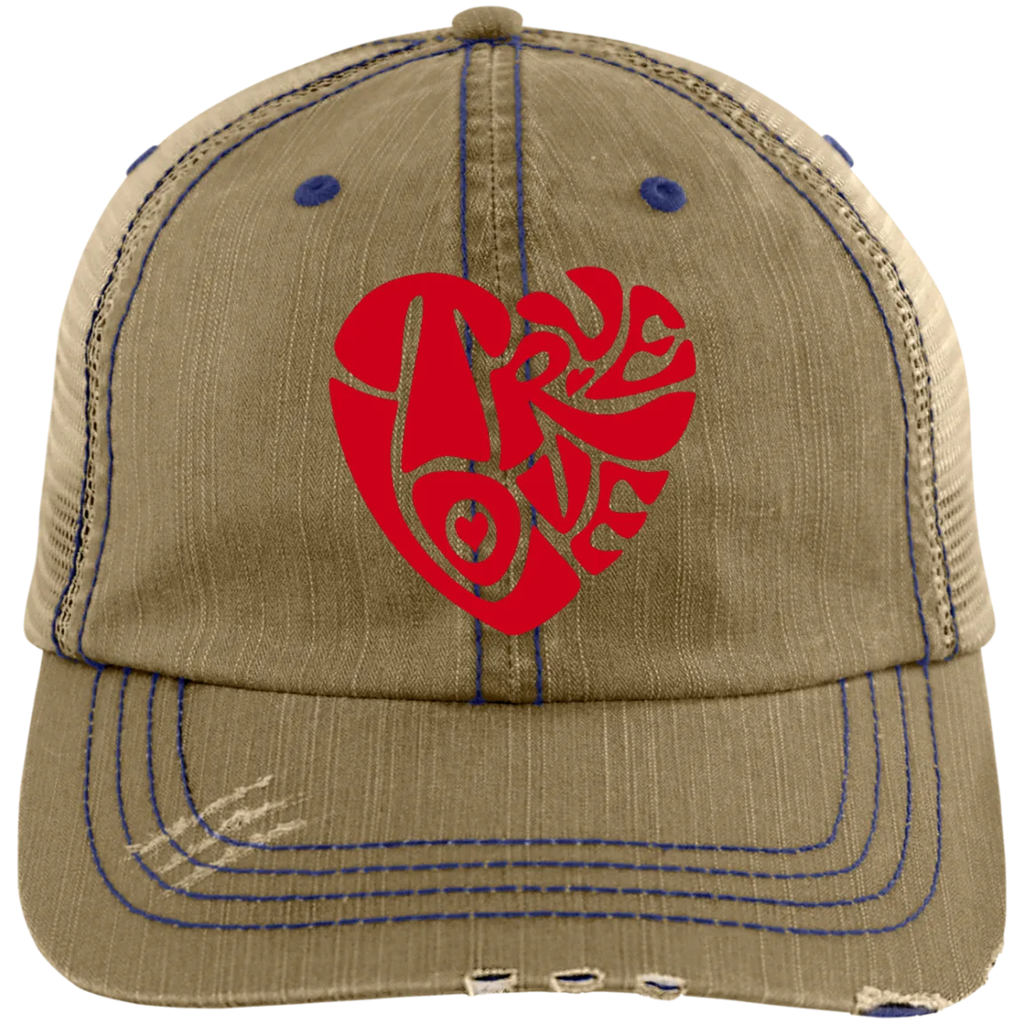 TRUE LOVE by Wisam embroidered Trucker Cap