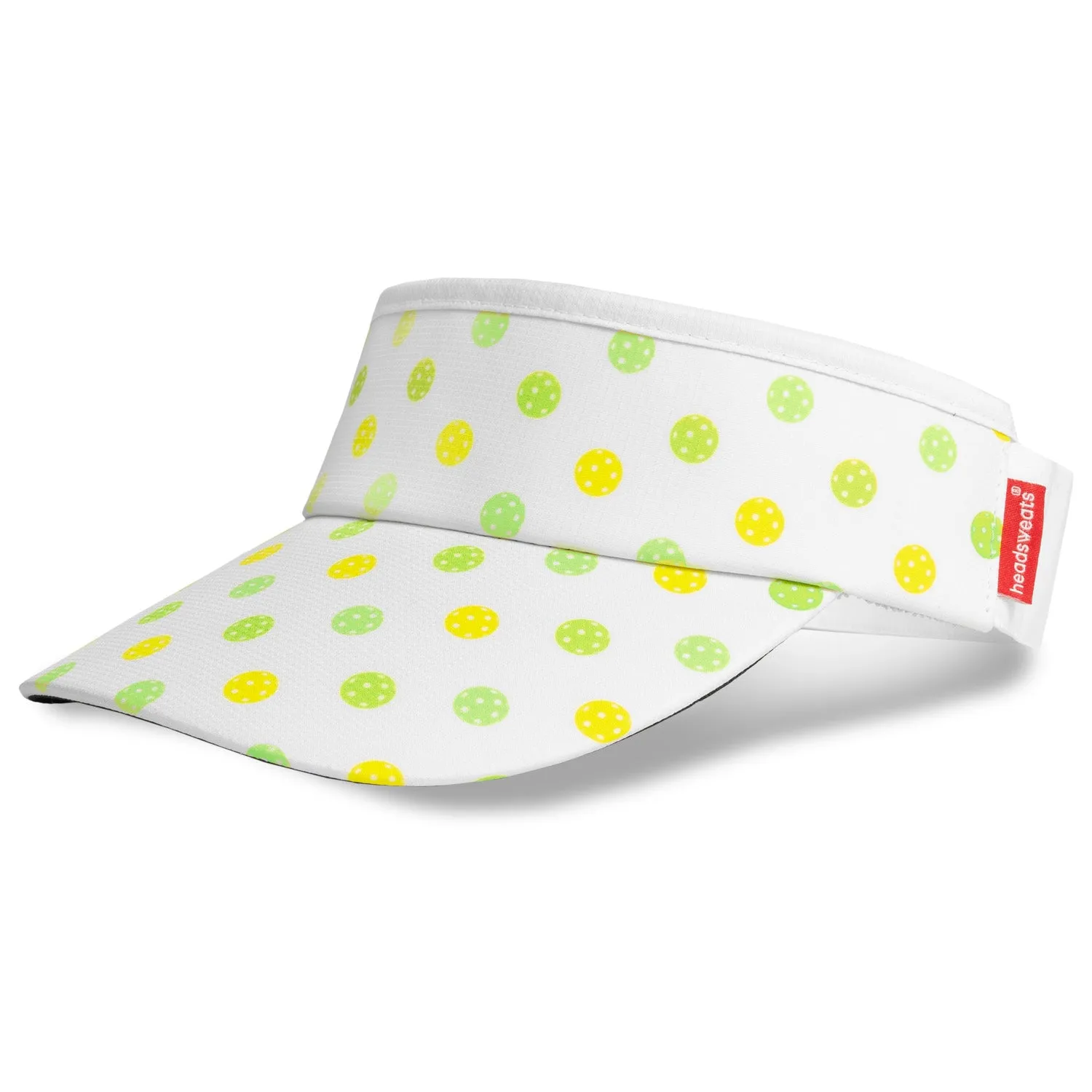 White Neon Performance Pickleball Visor