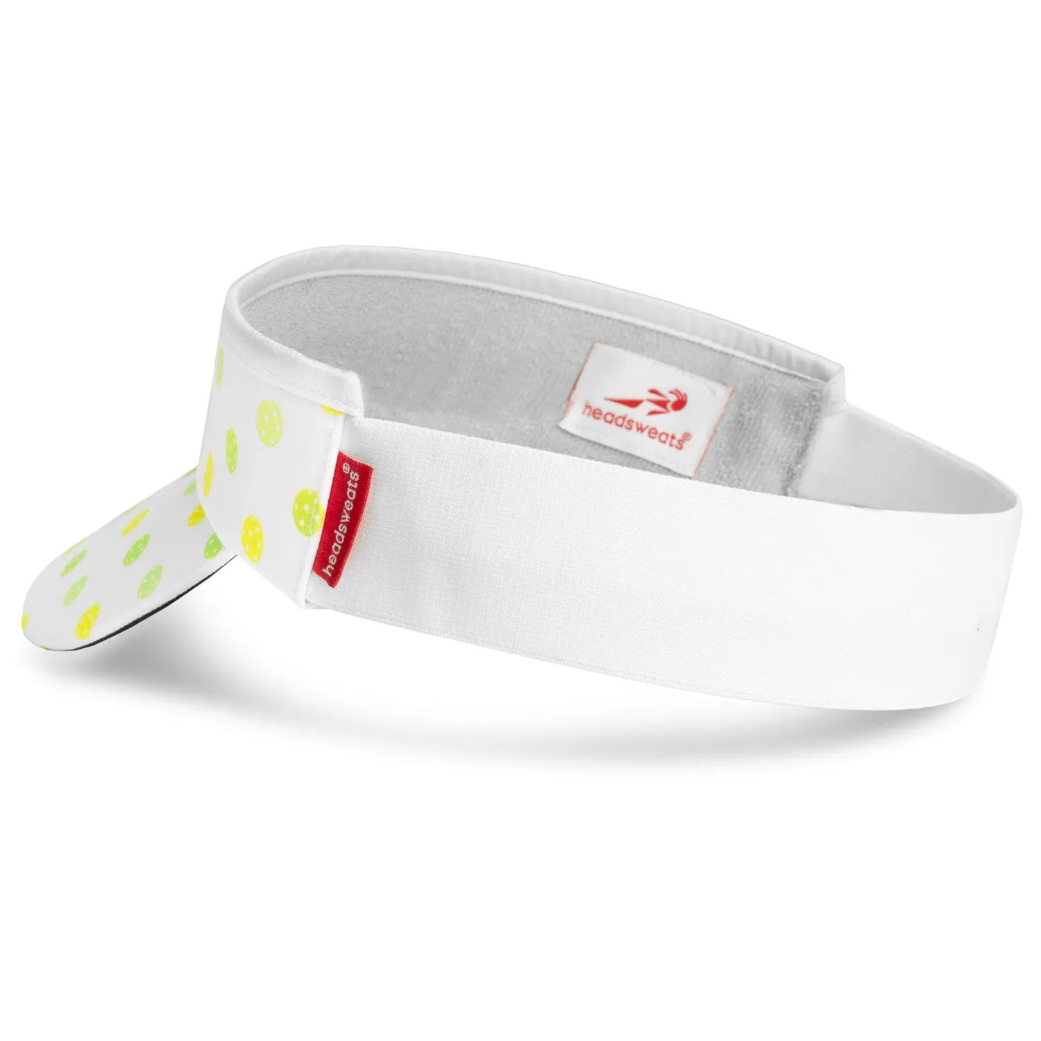 White Neon Performance Pickleball Visor