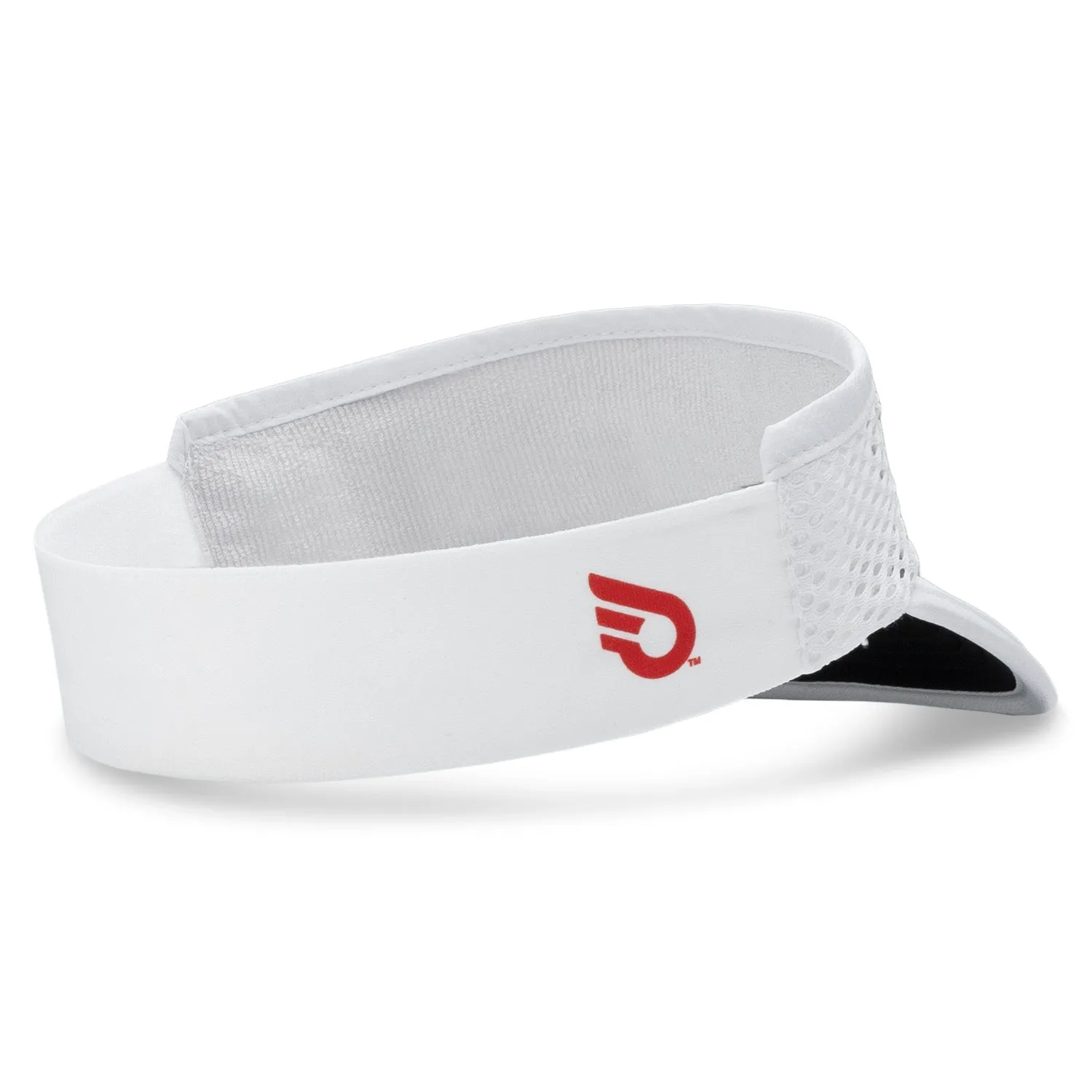 White Super Crush Visor