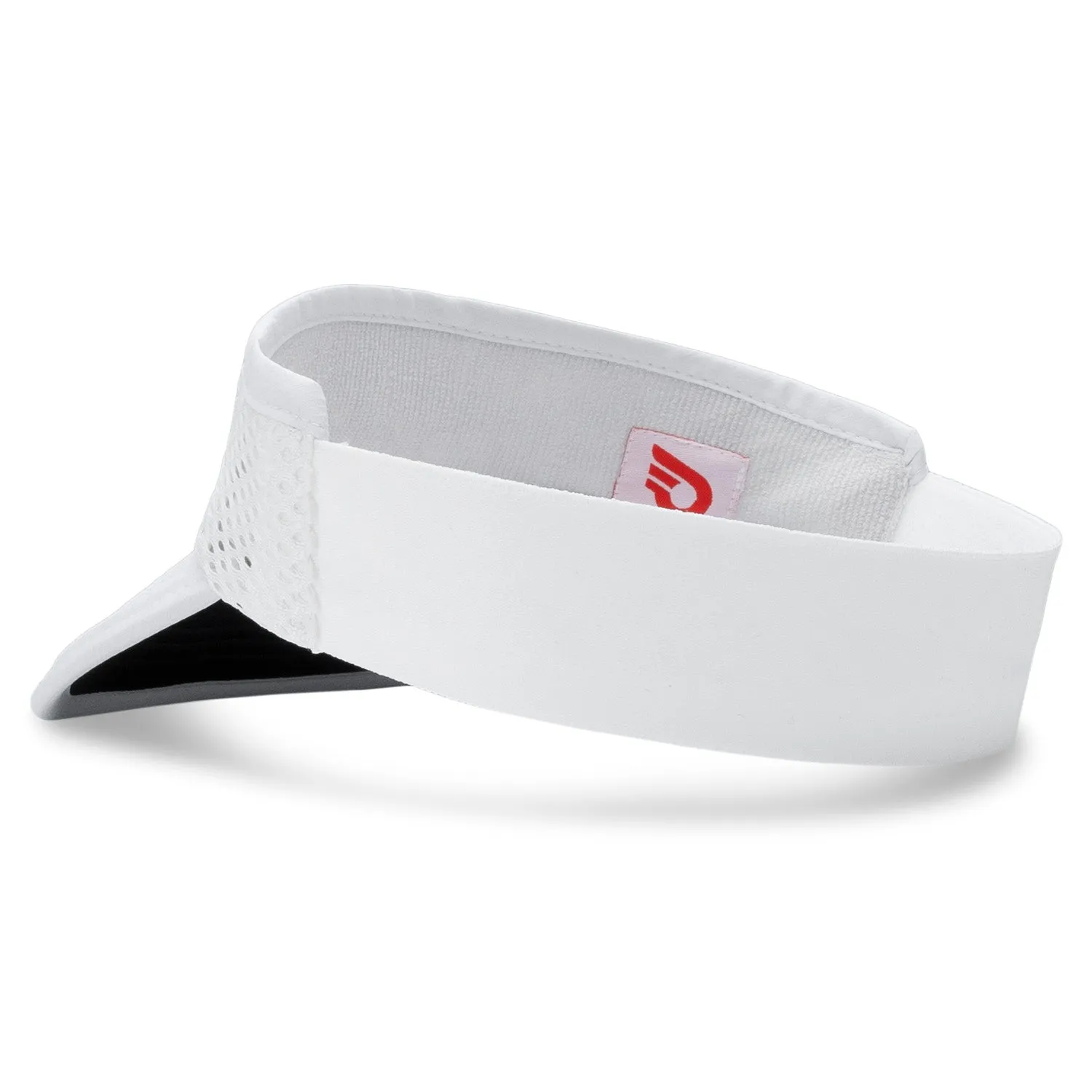 White Super Crush Visor