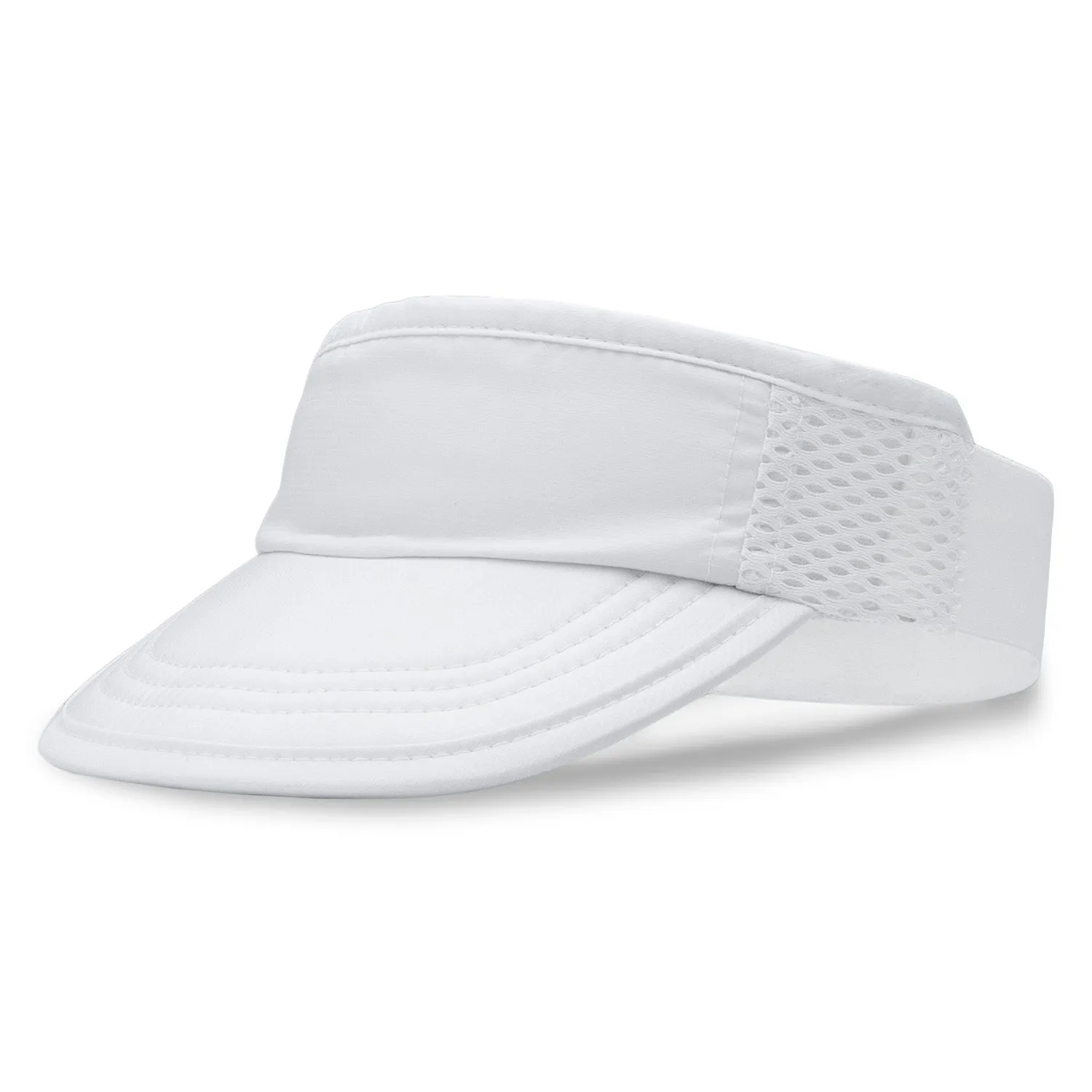 White Super Crush Visor