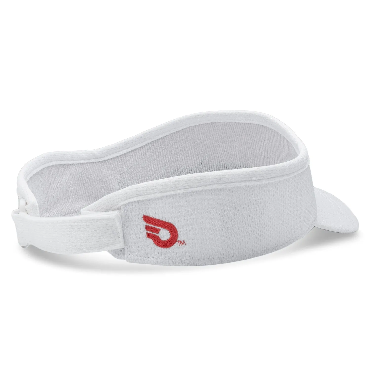 White Velocity Visor