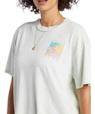 Women's Billabong Hello Sun Boyfriend T-Shirt